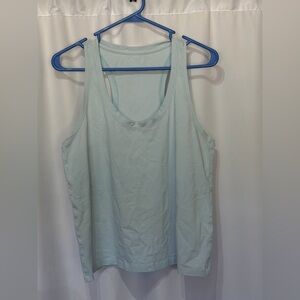 Lululemon Light Blue Women's Racerback Athletic Workout Gym Tank Top